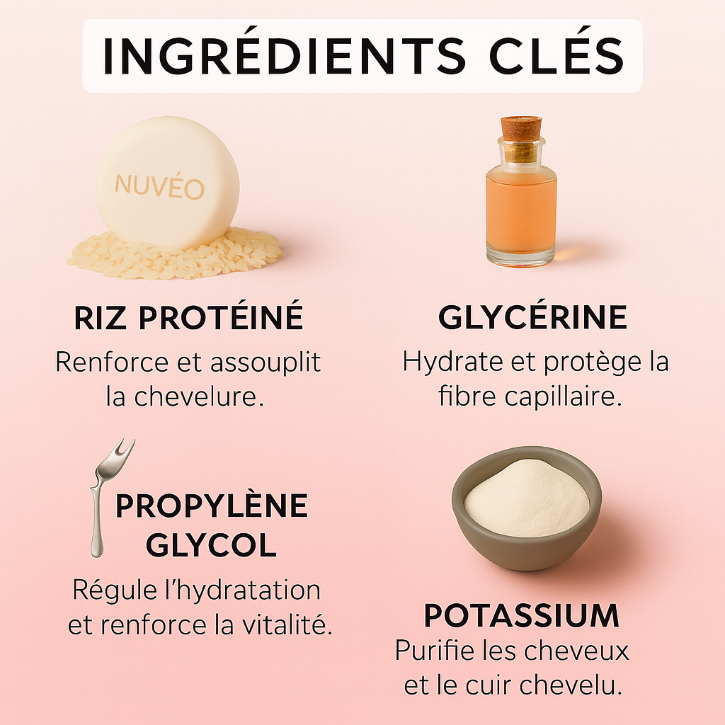 Nuvéo- Shampooing au riz naturel