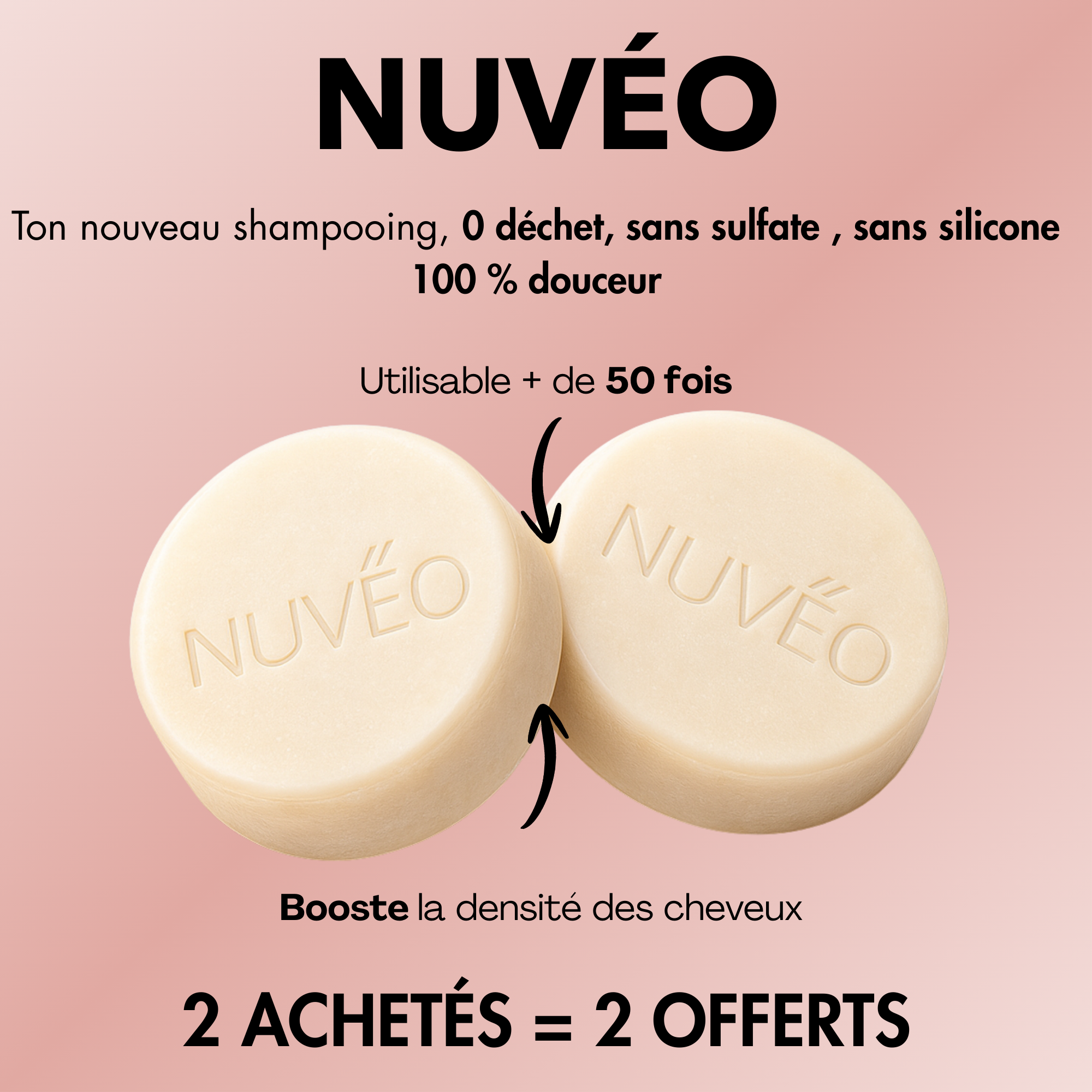 Nuvéo- Shampooing au riz naturel
